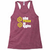 the paisa is right Racerback Tank
