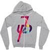 jake paul cool colors Zipper Hoodie
