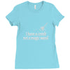 magic wand rhinestone Ladies Fitted T-Shirt