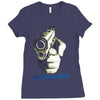 partner's in crime black funny Ladies Fitted T-Shirt