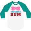 tweedle dee matching 3/4 Sleeve Shirt