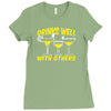 Drinks Well With Others Ladies Fitted T-Shirt