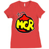 modena city ramblers v ragge folk combat Ladies Fitted T-Shirt