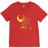 the moon V-Neck Tee