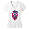 crime fighters club Women's V-Neck T-Shirt