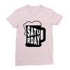 Saturday Beer Ladies Fitted T-Shirt