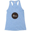 king of romance Racerback Tank