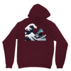 Great White Wave Shark Unisex Hoodie