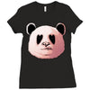 panda in love Ladies Fitted T-Shirt