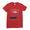 Girl LIke A Flowers Ladies Fitted T-Shirt