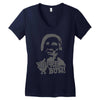 new rocky balboa movie mickey you're a bum Women's V-Neck T-Shirt