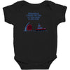 polite jaws Baby Bodysuit