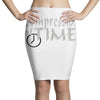 compression of time Pencil Skirts