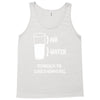 technically the glass is always full Tank Top