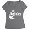 the dogfather Women's Triblend Scoop T-shirt