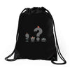 punktuation mark Drawstring Bags