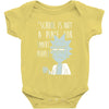 not for smart people Baby Bodysuit