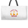 This Girl Loves Her Papillon Weekender Totes