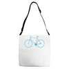 cycling bikes bike cycle riding retro sticker transfer tv funny iron o Adjustable Strap Totes