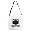 first round   draft pick Adjustable Strap Totes