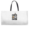 cats cats cats Weekender Totes
