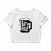 Saturday Beer Crop Top