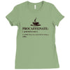 Procaffeinate Noun Ladies Fitted T-Shirt