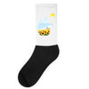 totoro sunflower Socks