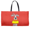 candy corn cutie for halloween Weekender Totes