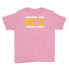 born to dive forced to work Youth Tee