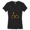 Harry Potter Glasses Women's V-Neck T-Shirt