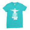 jesus wants a hug Ladies Fitted T-Shirt