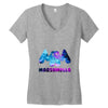 marshmello Women's V-Neck T-Shirt
