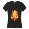 aloha Women's V-Neck T-Shirt
