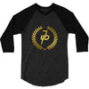 jake paul limited edition gold 3/4 Sleeve Shirt
