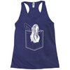 pocket samara Racerback Tank