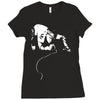 original banksy police searching drug Ladies Fitted T-Shirt