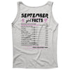 September Girl Facts Virgo Tank Top