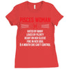 Pisces Woman Ladies Fitted T-Shirt