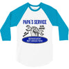 papa s service 3/4 Sleeve Shirt