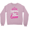 Celebrating With the 1st Birthday Queen Crewneck Sweatshirt