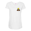 trump shit pocket Maternity Scoop Neck T-shirt