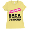 feminism Ladies Fitted T-Shirt