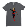 captain marvel Ladies Fitted T-Shirt