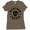 revived by coffee Ladies Fitted T-Shirt