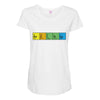 bazinga periodic table funny funny birthday present gift Maternity Scoop Neck T-shirt