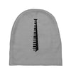 piano tie Baby Beanies