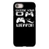 choose your weapon gamer finny retro iPhone 8