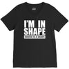i'm in shape, round is in shape V-Neck Tee