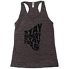 stay hungry stay foolish Racerback Tank